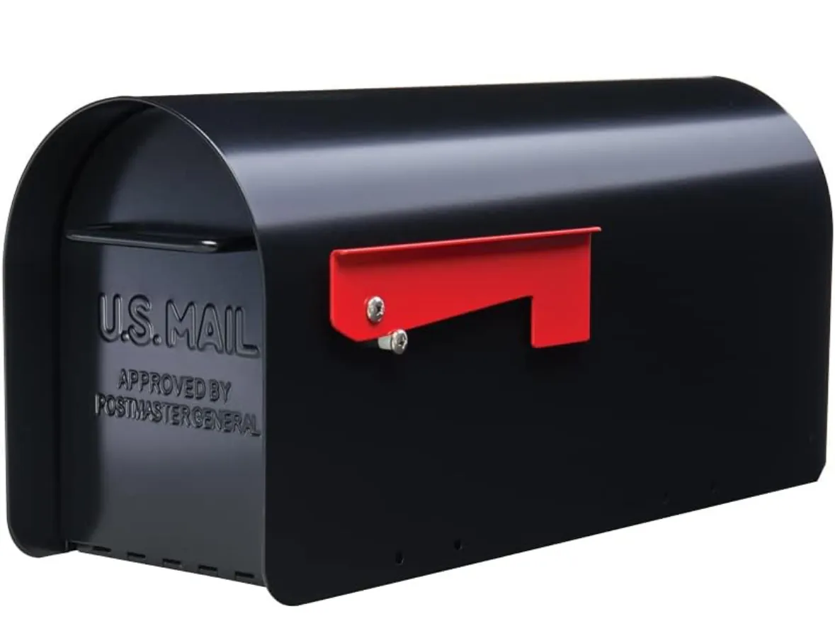 Classic Black Insert โ brick mailbox insert option